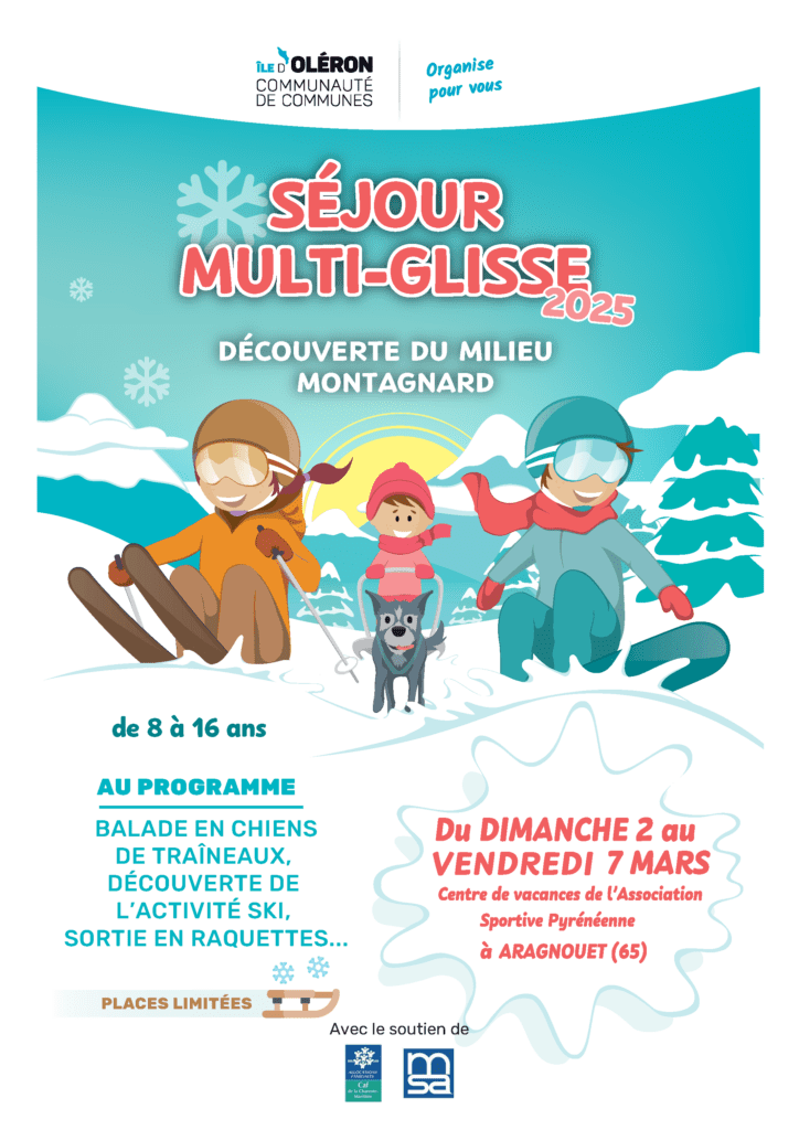 Séjour Multi-Glisse 2025 – CAP SUR LES PYRÉNÉES ! Image : Séjour Multi-Glisse 2025 – CAP SUR LES PYRÉNÉES !