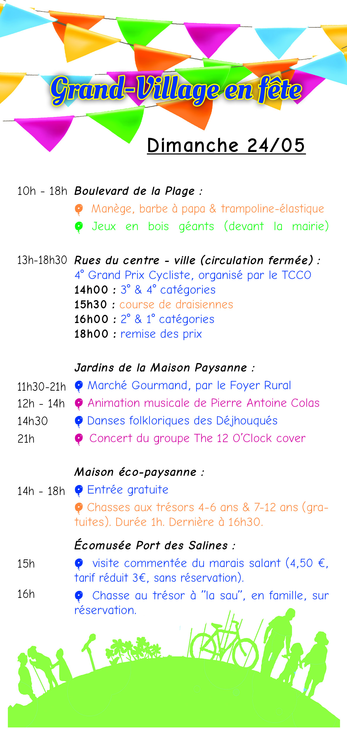 Programme : Grand Village en fête - édition 2026