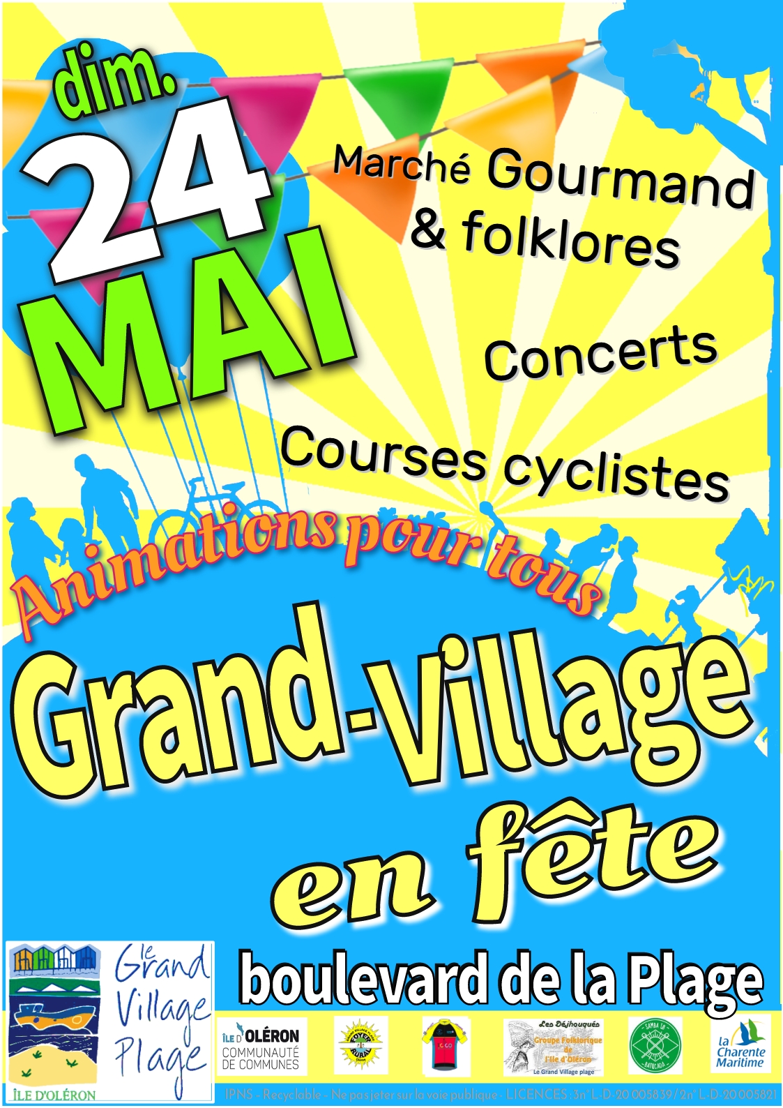 Affiche : Grand-Village en Fête !
