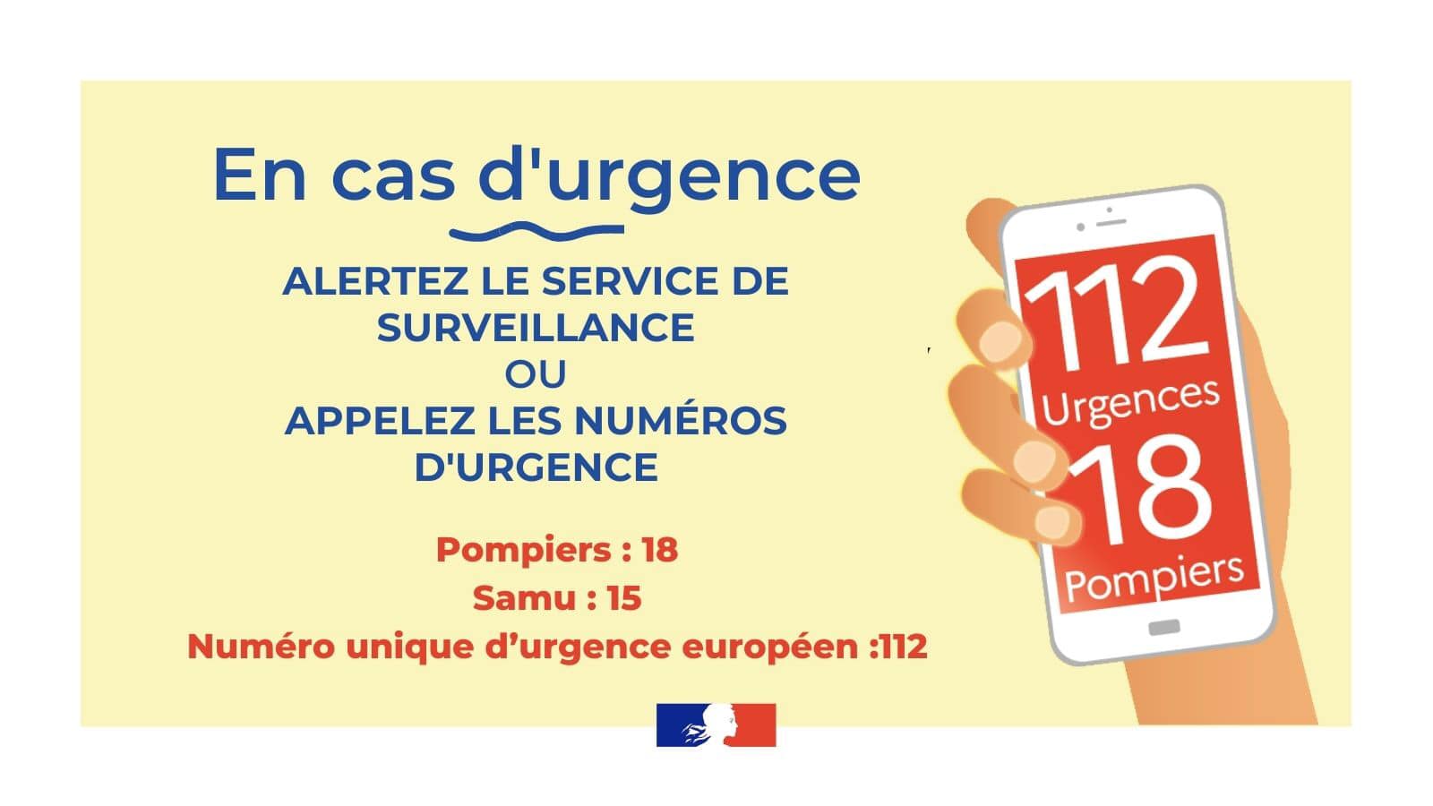 Image : Alerte Baïne -source Préfecture 17