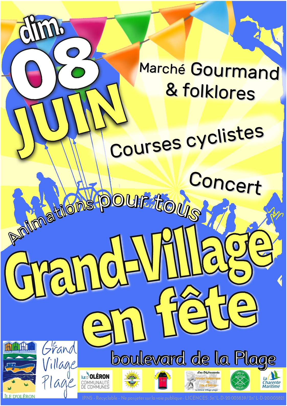 Affiche : Grand-Village en Fête !