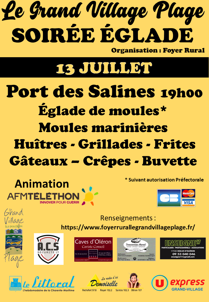 Eglade du 13 juillet Eglade du 13 juillet