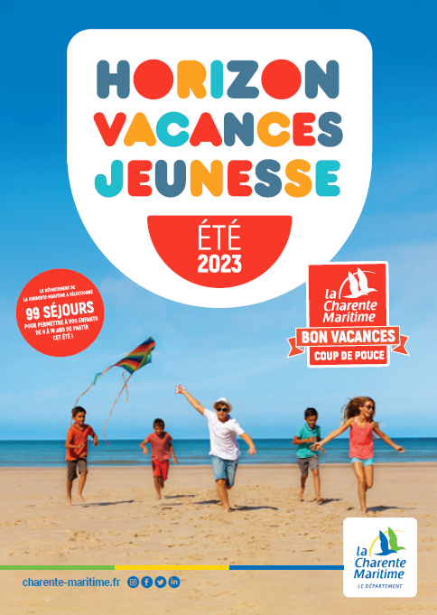 Affiche: Horizon Vacances Jeunesse - Eté 2023