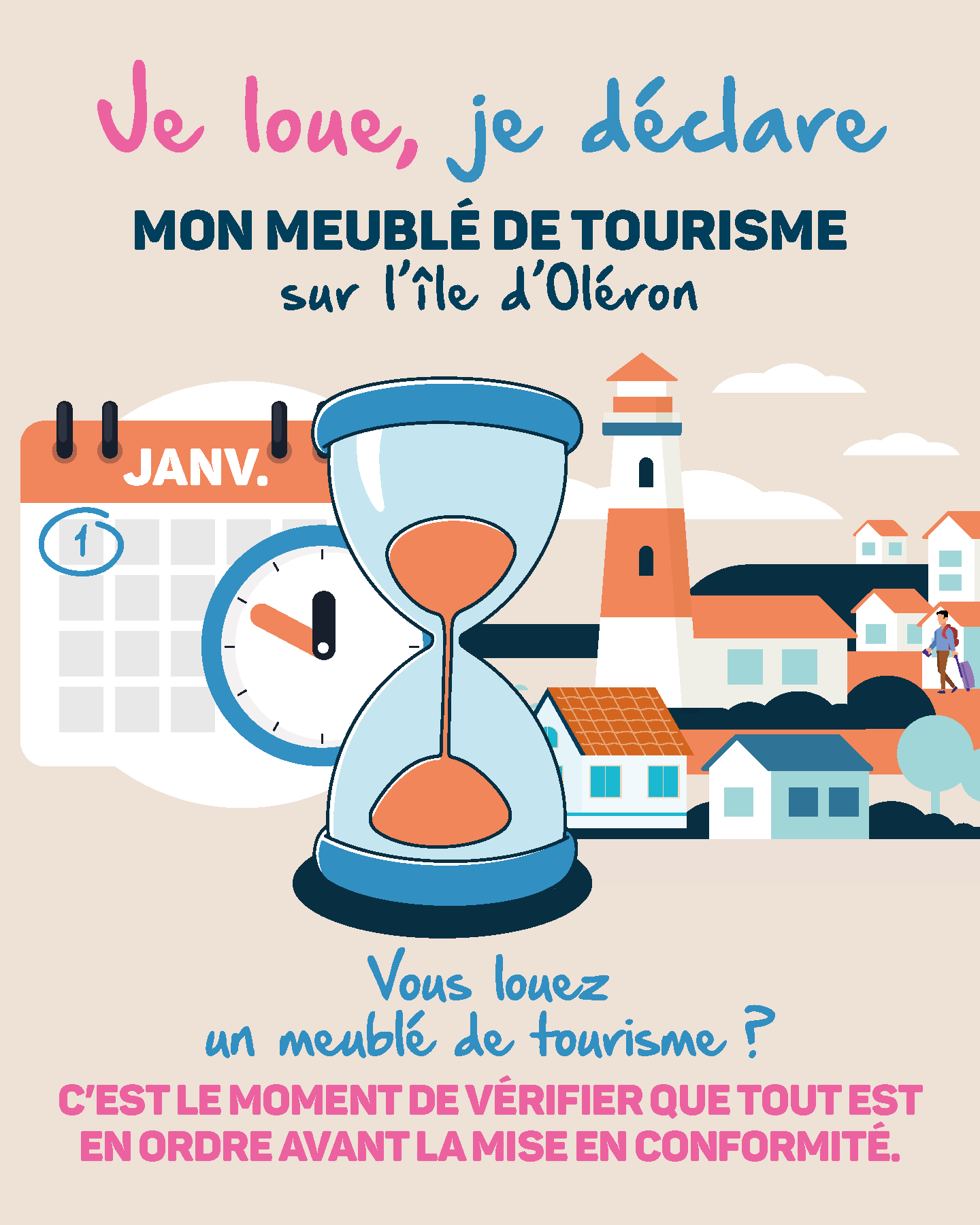 Affiche 1 : Meublés de tourisme