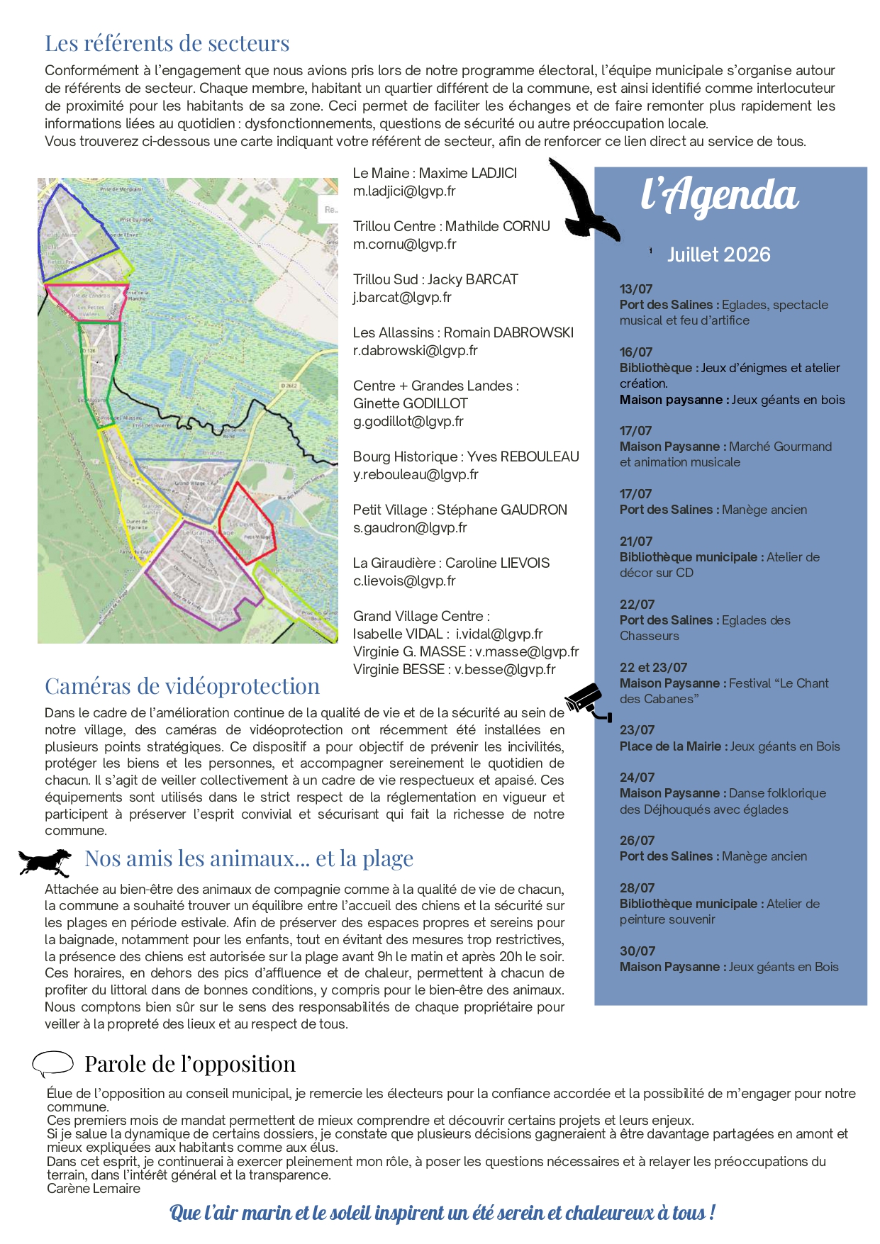 Le trait d'Union n°1 - verso Image : Le trait d'Union n°1 - verso
